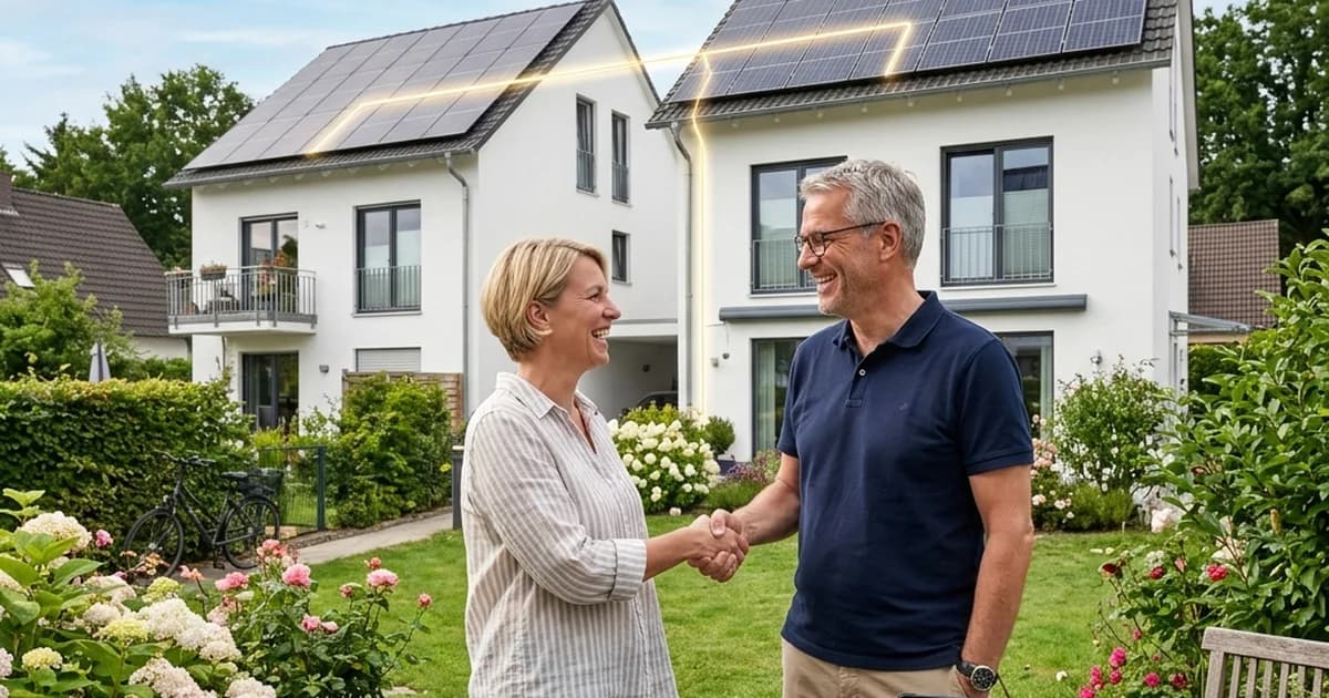 Energy Sharing Juni 2026: Solarstrom an Nachbarn verkaufen