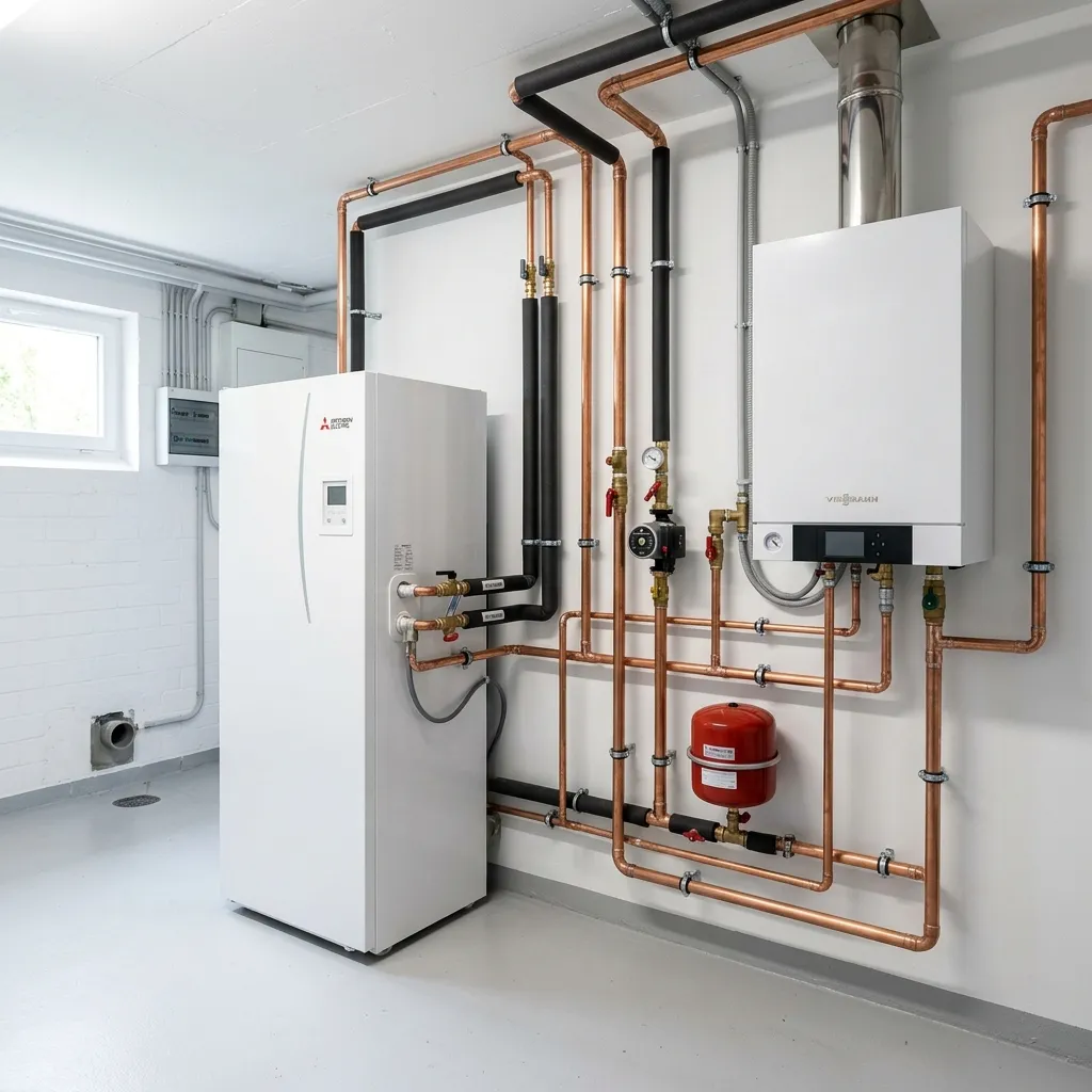Hybridheizung sinnvoll? Gasheizung plus Wärmepumpe