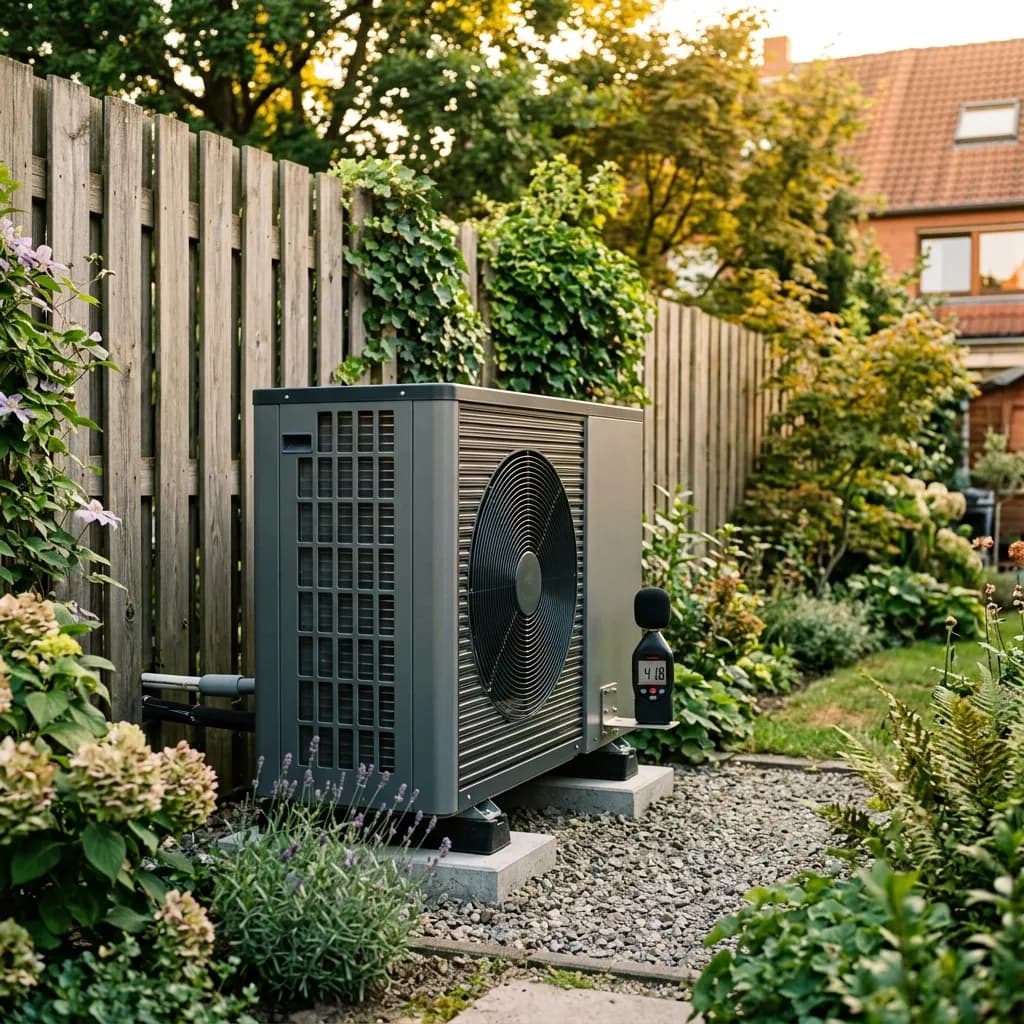 Wärmepumpen-Lautstärke 2026: Die neuen, strengen BAFA-Regeln